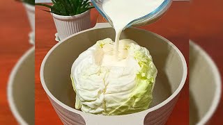 Do you have cabbage at home A friend from Germany taught me how to cook cabbage so delicious 😋 [upl. by Zennas31]