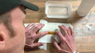 Applying Waterslide Decal and Spraying Headstock Tips Luthier Video [upl. by Ahsin]