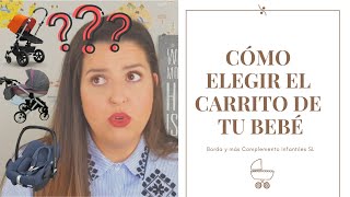 🤓 Cómo ELEGIR EL CARRITO de tu bebé ⭐ TODO lo que NECESITAS SABER ⭐ [upl. by Ainadi]