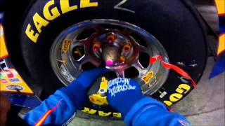 Rear Tire Changer Helmet Camera [upl. by Kleiman]