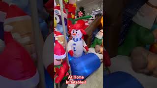 At Home Christmas 2024 Inflatables [upl. by Nairrad]