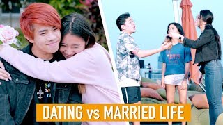 DATING vs MARRIED LIFE [upl. by Enitsed]