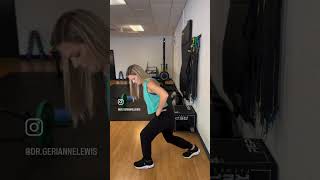 Lunge Rotations for Pelvic Stability pelvicfloorhealth glutes corestrength [upl. by Shanie]