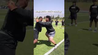 Offensive Line amp Defensive Line Drills [upl. by Cowley]