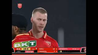 Riley Merediths Reverse Cannon Ball in IPL 2021 [upl. by Dion94]