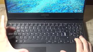 Lenovo Legion Y530 15quot Gaming Laptop Intel Core i7 16Gb Nvidia GeForce GTX 1050Ti 4Gb Test Vidéo [upl. by Deyas]