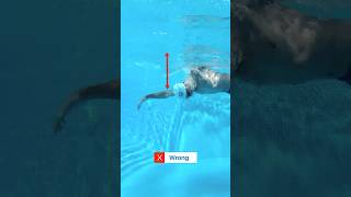 Eliminate Head Hopping for a Smoother Freestyle Stroke swimming [upl. by Aeniah]