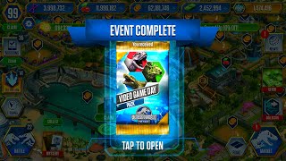 INDORAPTOR 1VS3 VIDEO GAME DAY PACK  JURASSIC WORLD THE GAME [upl. by Acilef988]