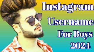 😱 Best Username For Instagram। instagram username for boys। 😈 instagram usernames [upl. by Greenland]