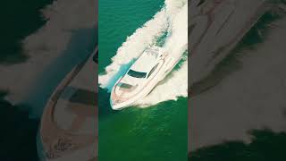 Cruising in Miami Aboard the 92 Mangusta Houdini [upl. by Geirk]