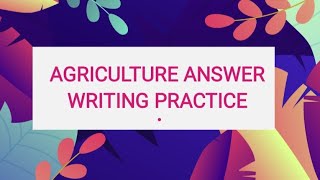 Polyploidy and its Types  Agriculture Optional Answer Writing Practice  UPSC [upl. by Nnylharas]