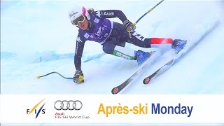 Nadia Fanchini and Weirather stole the show  FIS Alpine Skiing [upl. by Hgierb]