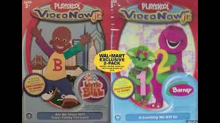 Walmart Exclusive 2Pack Videonow Jr Little Bill amp Barney [upl. by Goraud]