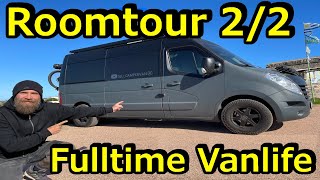 Renault Master Wohnmobil  Solar und Technik  Fahrzeug Modifikationen  Roomtour Kastenwagen [upl. by Whitehurst624]