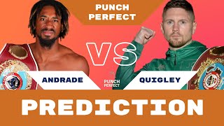 Demetrius Andrade vs Jason Quigley Full Card  Punch Perfect Predictions [upl. by Imis]