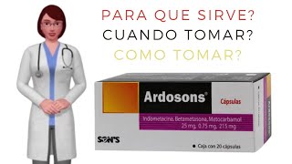 ardosons para que sirve cuando y como tomar ardosons capsulas [upl. by O'Neill]