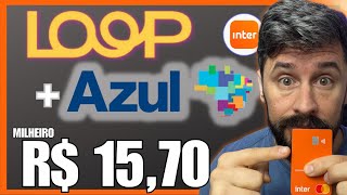 INTER LOOP com promoção INÉDITA TRANSFERÊNCIA Pontos do INTER  100 Tudo Azul [upl. by Issej]