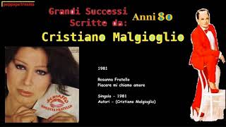 1981  Rosanna Fratello  Piacere mi chiamo amore [upl. by Thier]