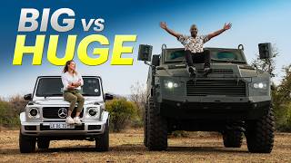 Mercedes GWagen vs MBOMBE 4 Big vs HUGE OffRoad Test  4K [upl. by Bernie26]