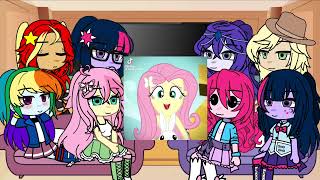 Equestria Girls React  Read Description  Ships  Discontinued [upl. by Dyana278]