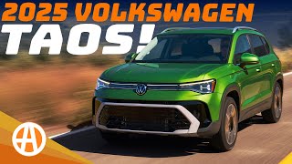 2025 Volkswagen Taos Gets More Power and a Fresh Face [upl. by Atirres65]