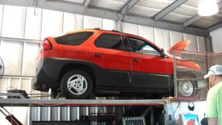 2001 Pontiac Aztek Dyno 051510 First Run [upl. by Junji]