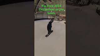 Chickenman on boxes at big snow October 27 2024 [upl. by Dagall144]