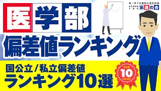 【TOP10を紹介！】2024年最新版｜医学部の偏差値ランキングとは？ [upl. by Julian]