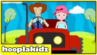 Farmer in the Dell  Kids Song  HooplaKidz [upl. by Hahsia]