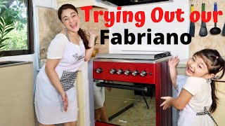 Fabriano Gas Range With Oven Review  DyosaTheMomma [upl. by Zetnauq]