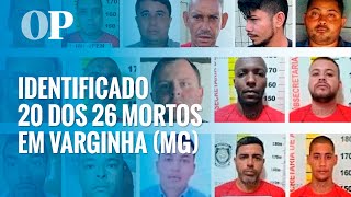 Identificado 20 dos 26 mortos em Varginha MG [upl. by Thedric]