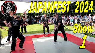 Ninjutsu auf dem Japanfest 2024 in München  Show 1 [upl. by Enilada]