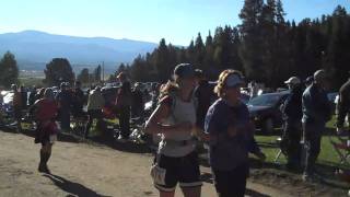 Leadville Trail 100  Fish Hatchery Outbound  235 miles [upl. by Enra]