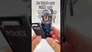 NEW REVIEW SWAT TOILET MAN VS TV PEOPLE IN SKIBIDI TOILET skibiditoilet xuhuong brickcobrick [upl. by Ahsemaj]