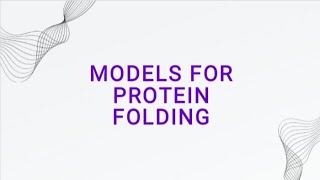 MODELS FOR PROTEIN FOLDING  MICROBIOLOGY BIOCHEMISTRY [upl. by Talyah]