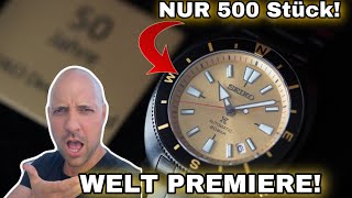 World Premiere Seiko SRPJ73K1 Limited Edition Germany 50 years First Impression Unboxing [upl. by Rog706]