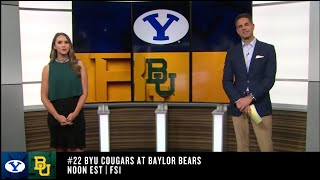 BYU vs Baylor Week 5 Preview  Inside the 12 [upl. by Ayikan]