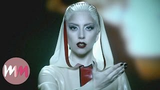 Top 10 Best Lady Gaga Music Videos [upl. by Ellesig]