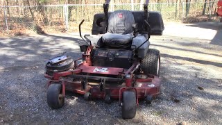 Zero turn mower not turning correctly [upl. by Enirhtac721]