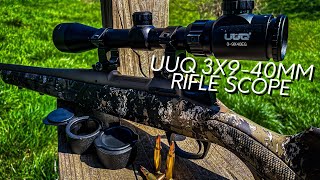 UUQ 39X40 Rifle Scope Review Full Length [upl. by Acinehs216]