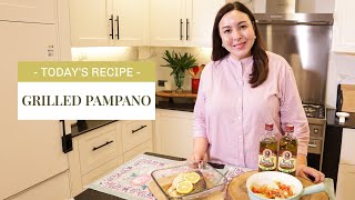 MARJORIES KITCHEN GRILLED PAMPANO  Marjorie Barretto [upl. by Fitzsimmons]