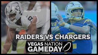 Las Vegas Raiders host Chargers for Thursday Night Football  Vegas Nation Gameday [upl. by Chellman244]