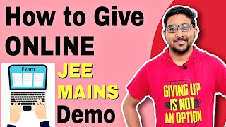 Demo  How to Attempt JEE mains 2024 Online paper  JEE mains New exam pattern  Exam day guidelines [upl. by Ydospahr278]