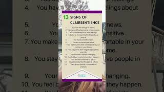 13 Signs of Clairsentience [upl. by Loring]