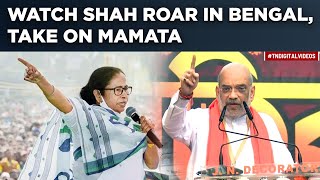 Lok Sabha Election 2024 BJP Begins Bengal Campaign With Amit Shahs CAA Vow Uproot Mamata Call [upl. by Enoved849]