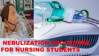 Nebulization  Nebulization Procedure Nebulization Machine Parts [upl. by Burtie105]