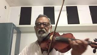 Kannai kalaimane Tamil song violin tutorial [upl. by Gerhard]