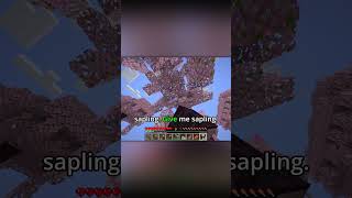 May I Have A Sapling 🌱🥺shorts minecraft gaming games gamer gameplay game relatable funny [upl. by Haile]