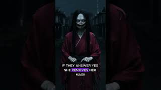 Scary Urban Story  The Terrifying Legend of the SlitMouthed Woman quotKuchisakeonnaquot mystery japan [upl. by Tremaine]