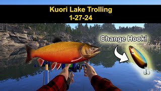 Russian Fishing 4 Kuori Lake Trolling 12724 [upl. by Oringas604]